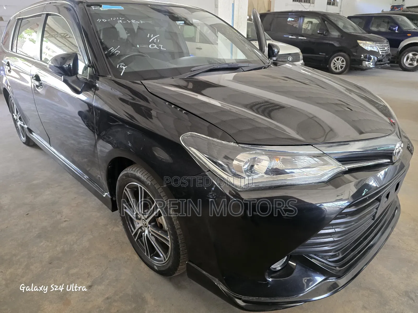 Toyota Corolla Fielder 2017 Matt Black