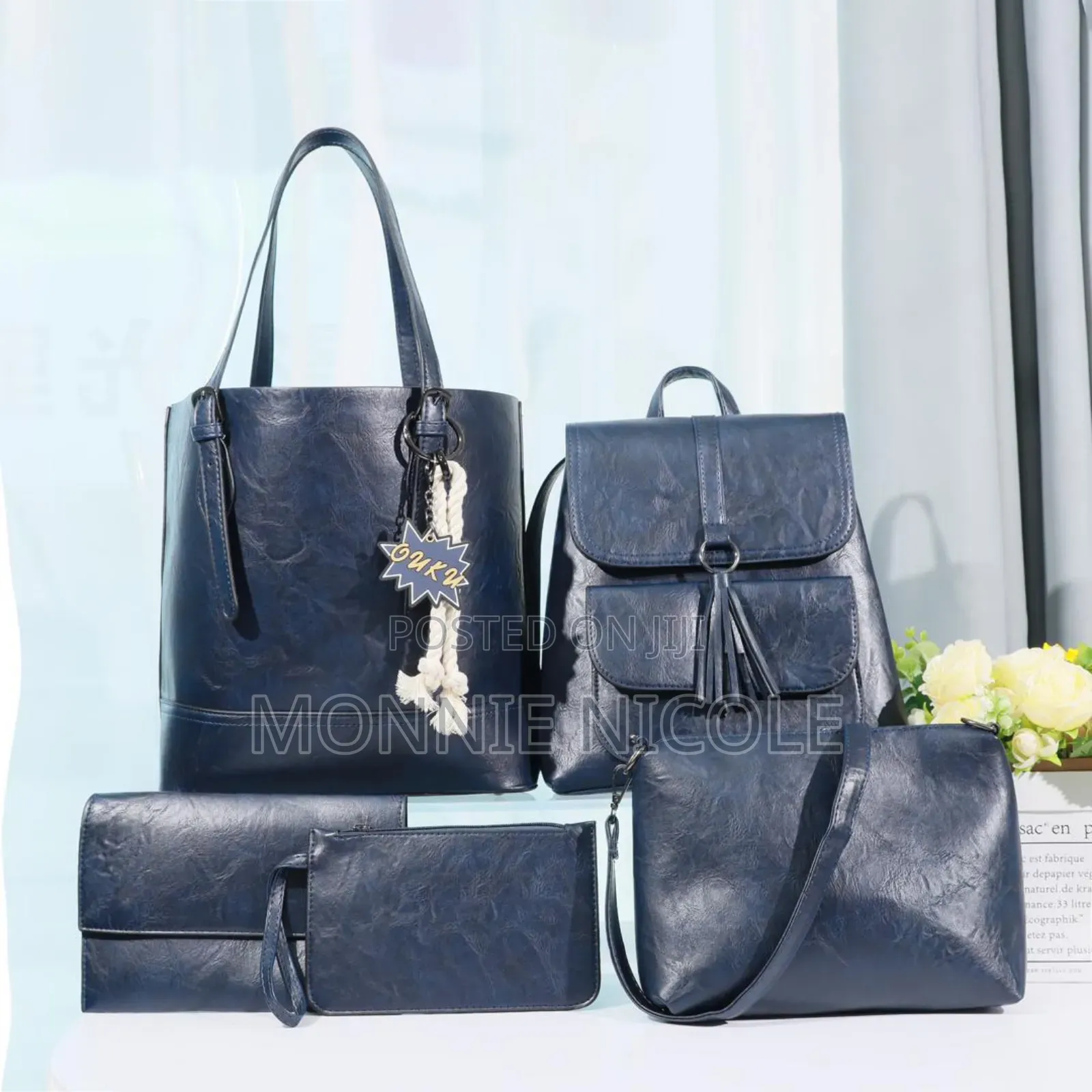 5 in 1 Leather Bags