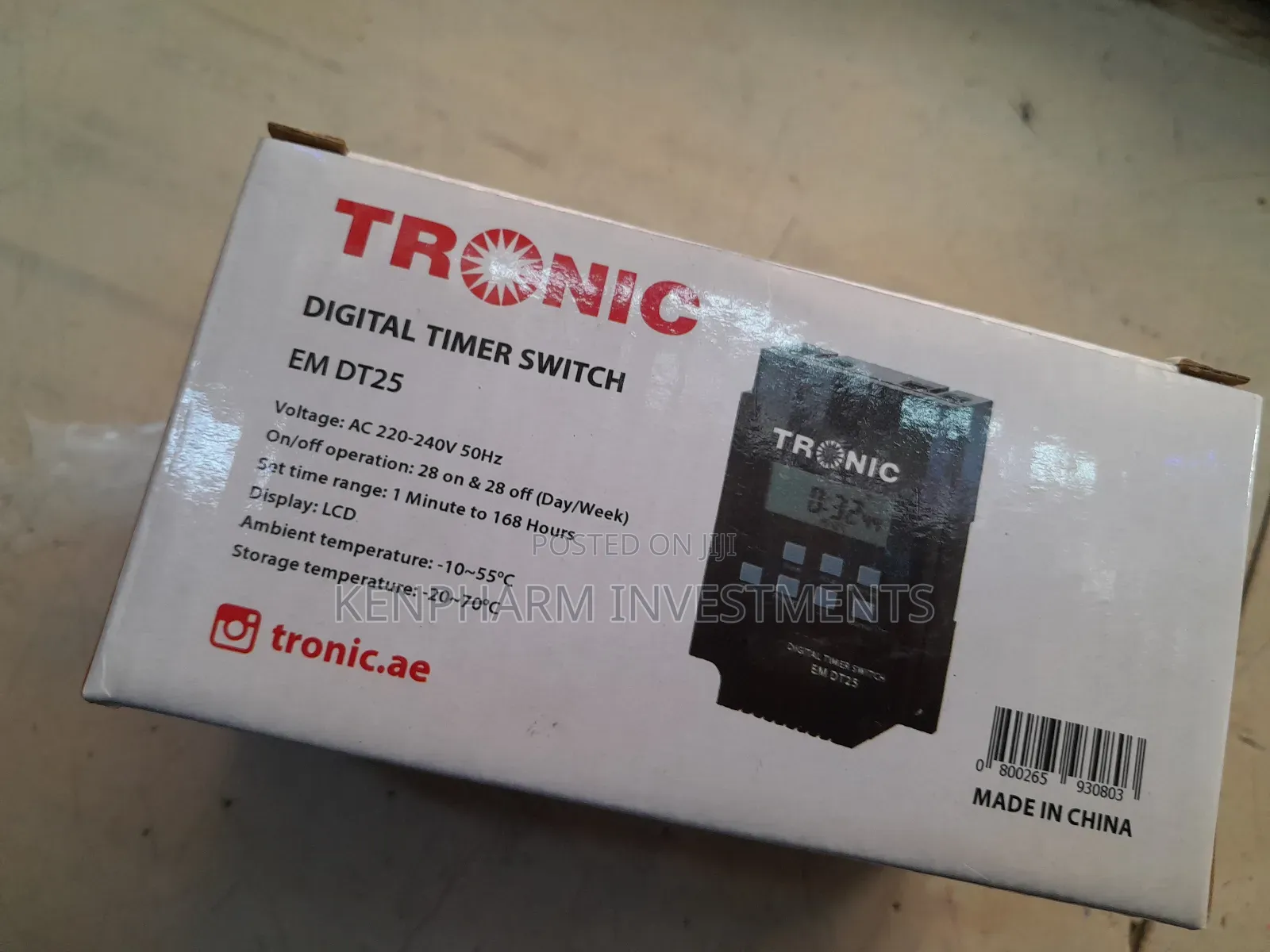 Digital Timer Switch for Electrical Equipment