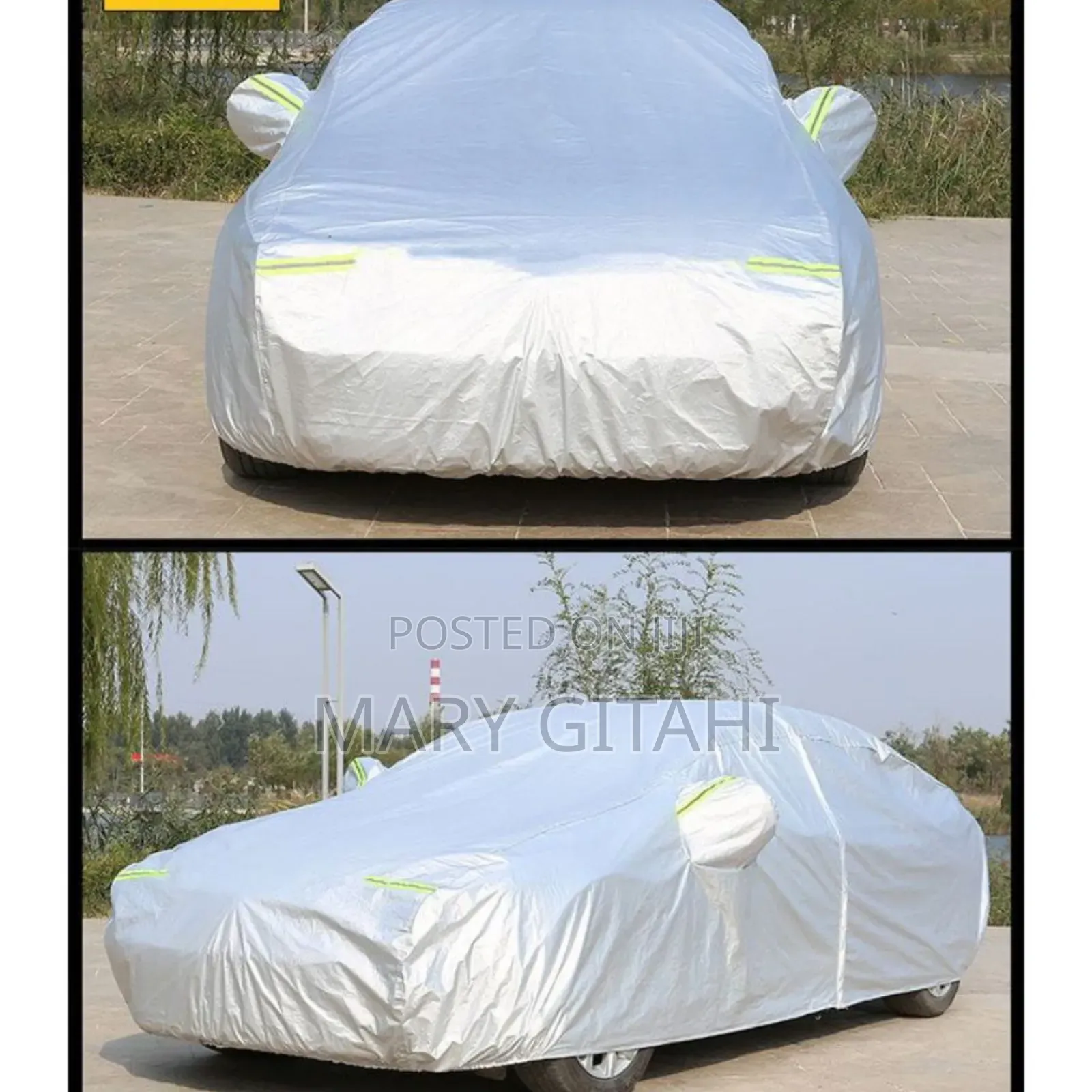 High Quality Universal Grey Car Cover*Large*