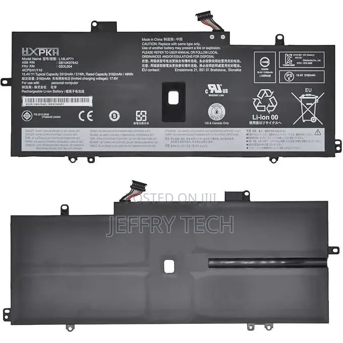Lenovo Thinkpad Laptop Battery for X1 Yoga 4th 5th Gen X1 Ca