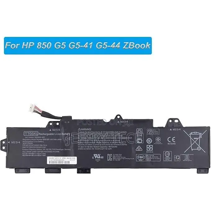 Hp Battery TT03XL Compatible With ELITEBOOK 755 850 G5 G5-41