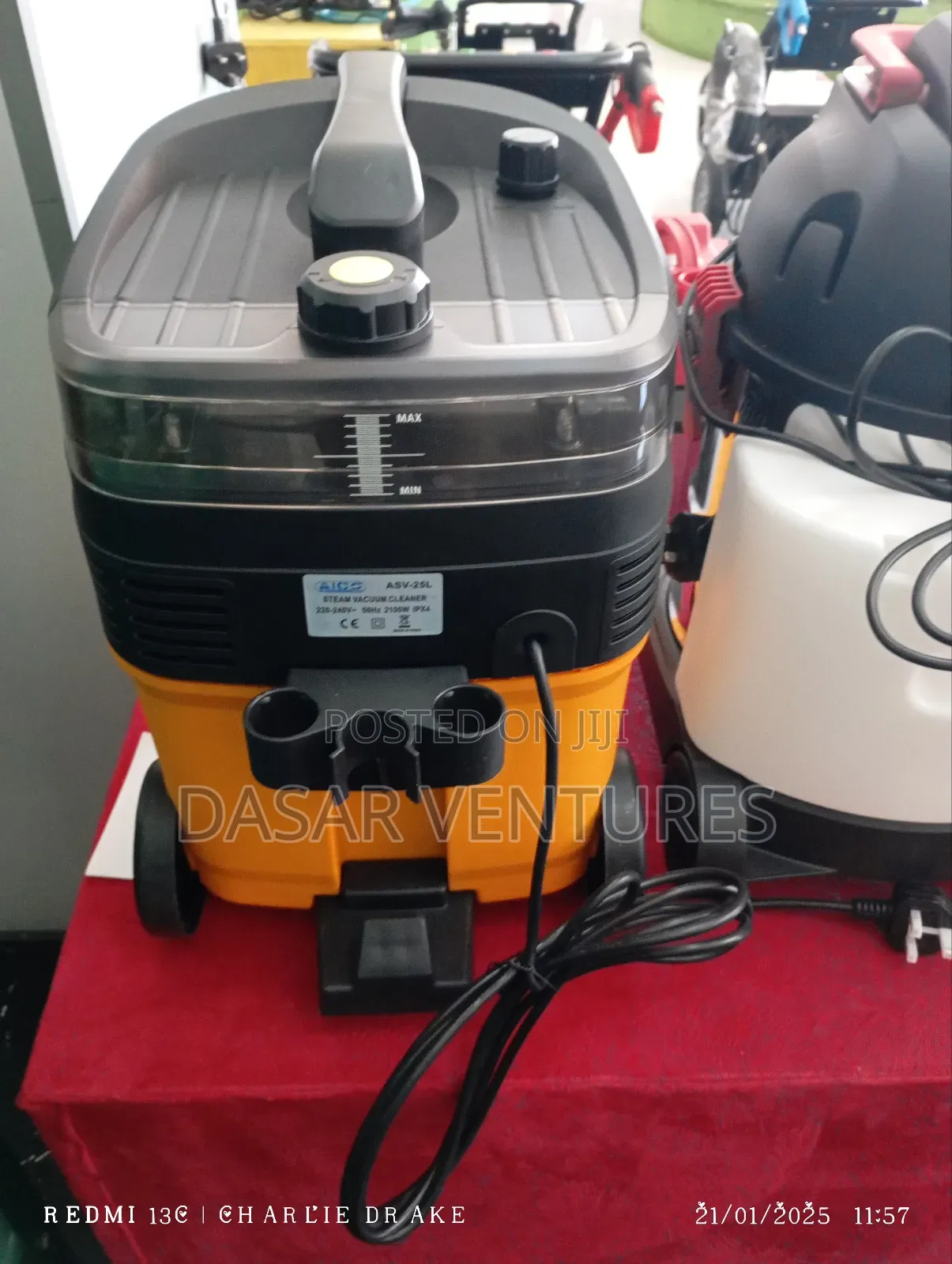 Steam Cleaner / Steam Vacuum Cleaner ASV20