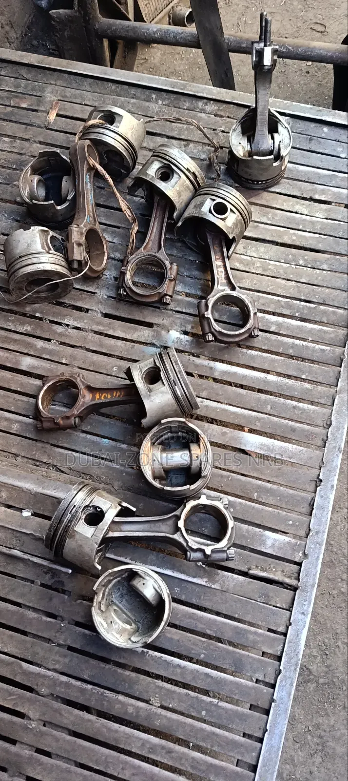 Pistons, Con Rodes 1KD,2KD,1TR,2TR,1KZ PRADO, HILUX,HIACE.