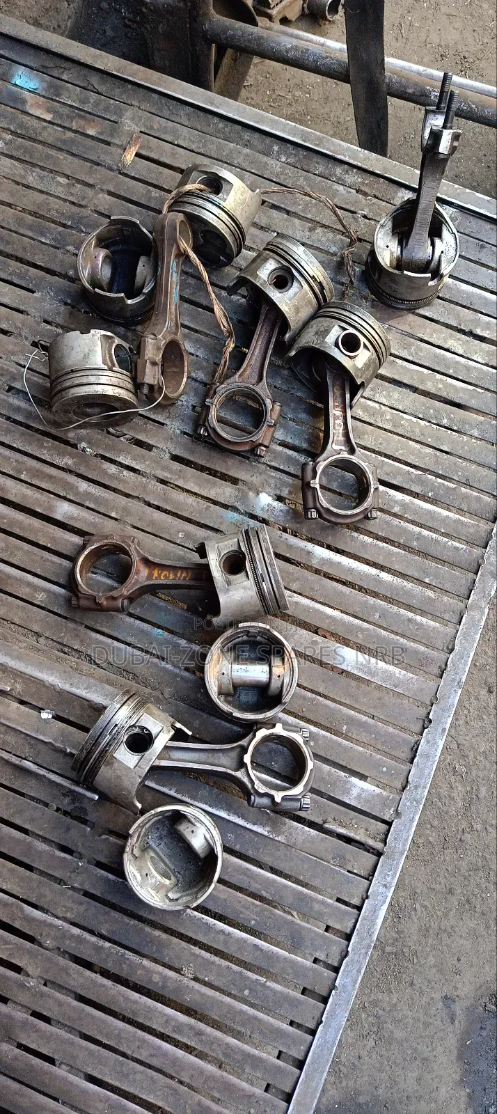 Pistons, Con Rodes 1KD,2KD,1TR,2TR,1KZ PRADO, HILUX,HIACE.