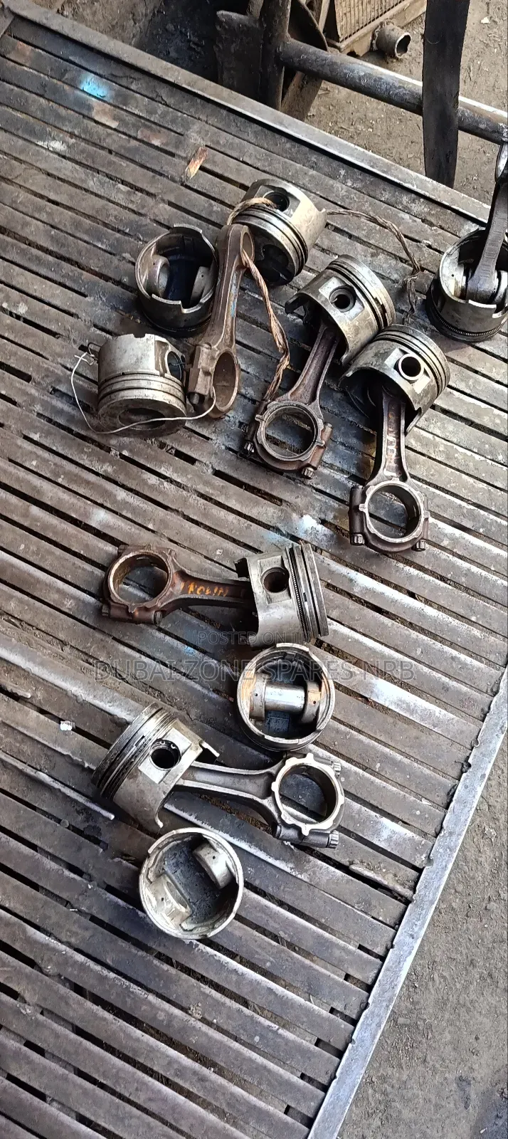 Pistons, Con Rodes 1KD,2KD,1TR,2TR,1KZ PRADO, HILUX,HIACE.