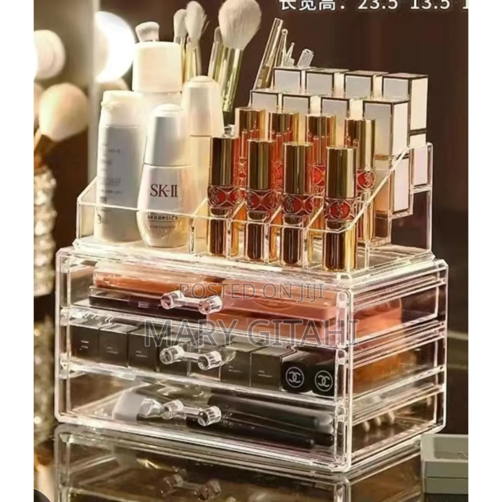 *3 Layer Acrylic Transparent Makeup Drawer/Organizer"