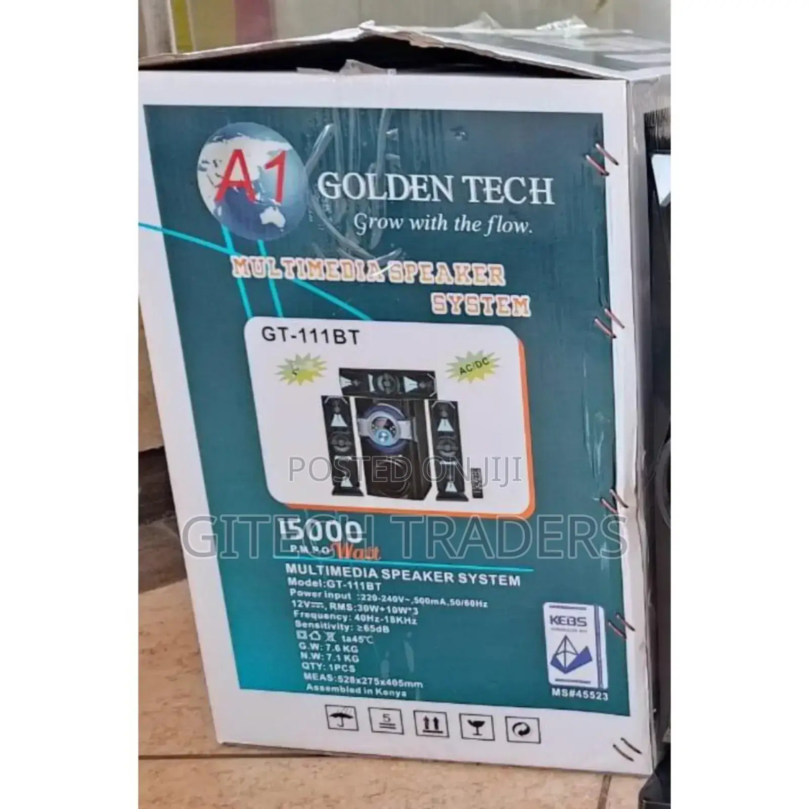 3.1 Golden Tech Multimedia Speaker