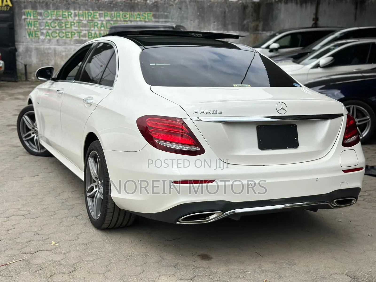 Mercedes-Benz E350e 2018 Off white