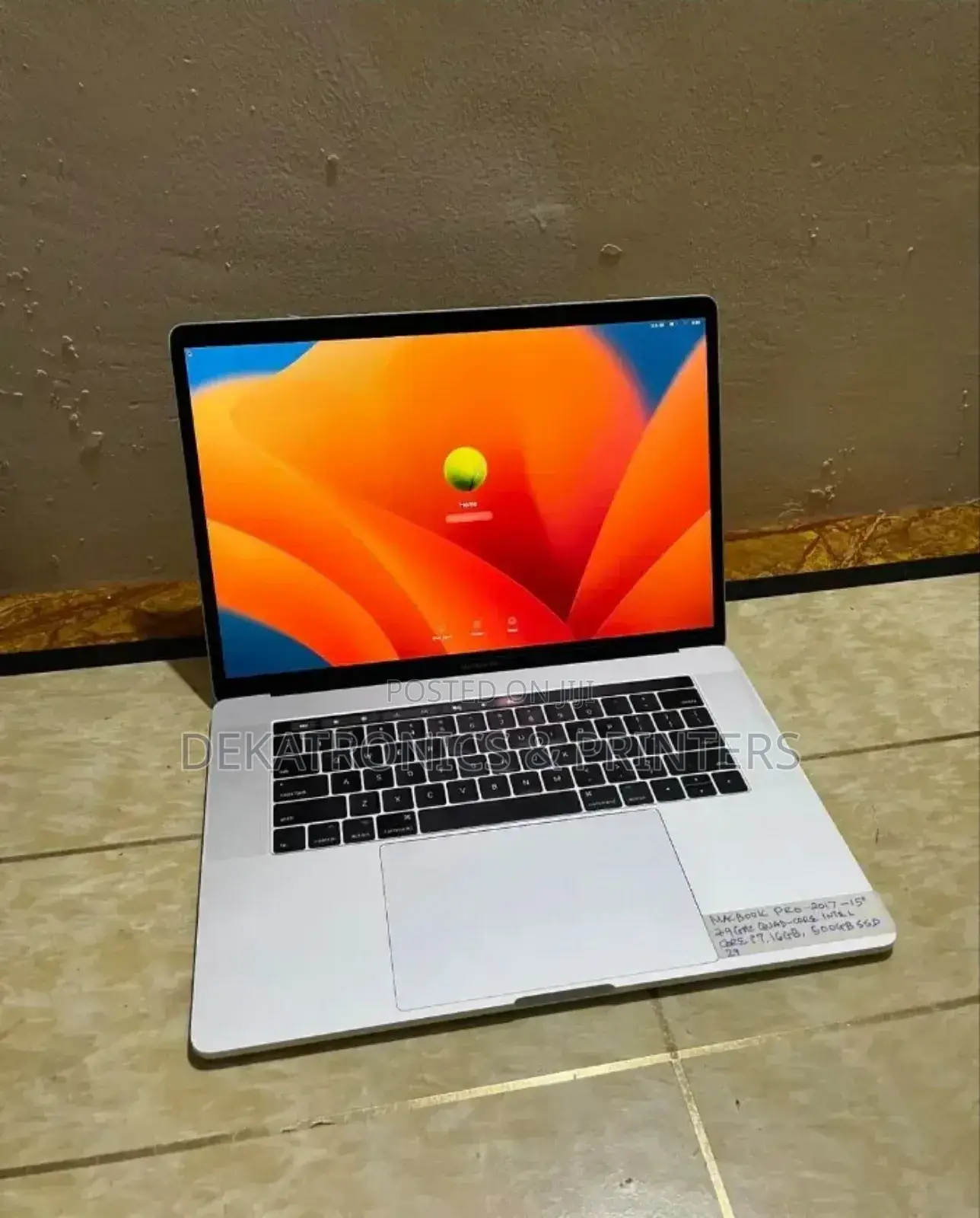 Laptop Apple MacBook Pro 2016 16GB Intel Core I7 SSD 512GB