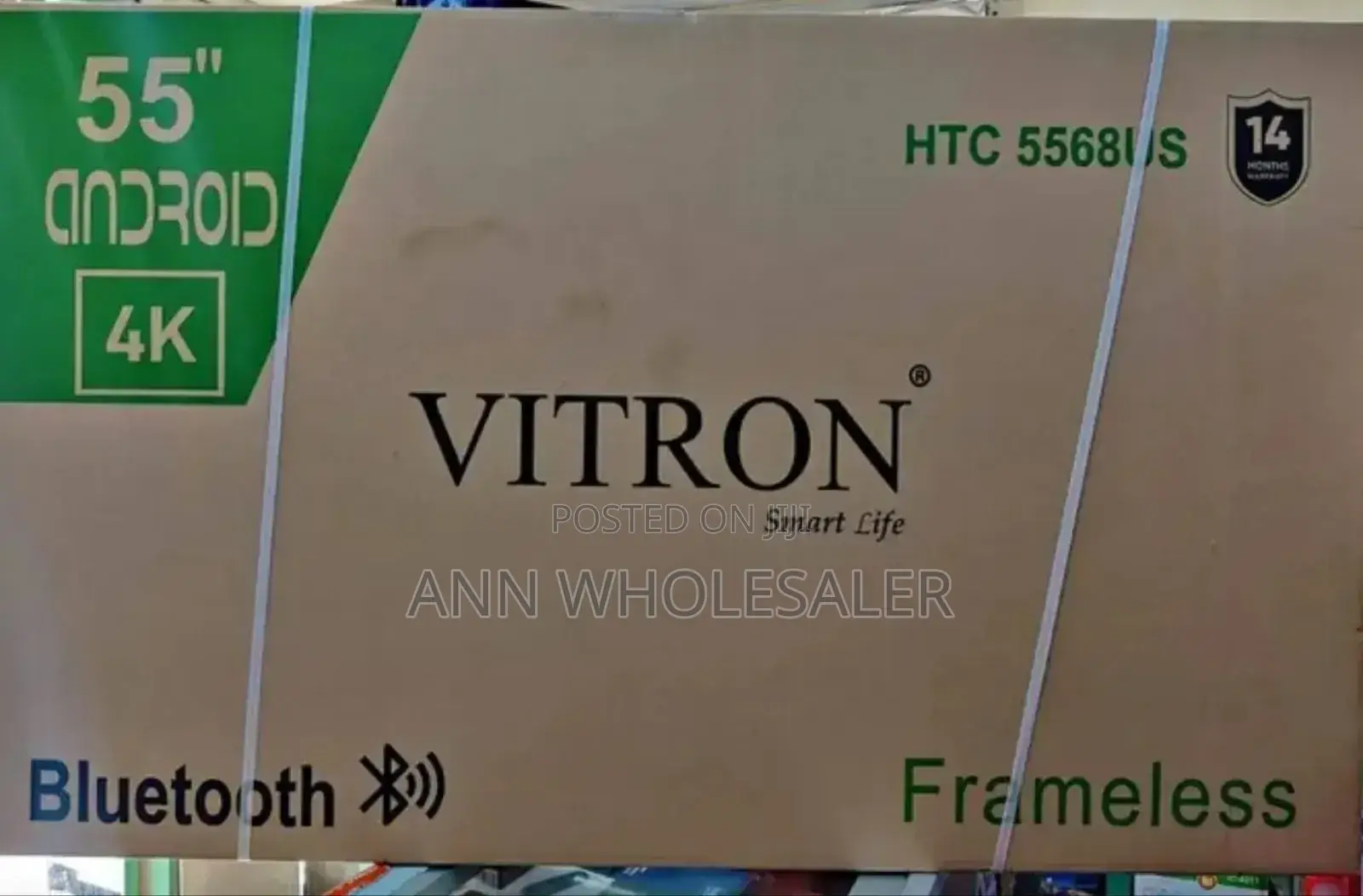 Vitron 55 Inch TV With Bluetooth B-5