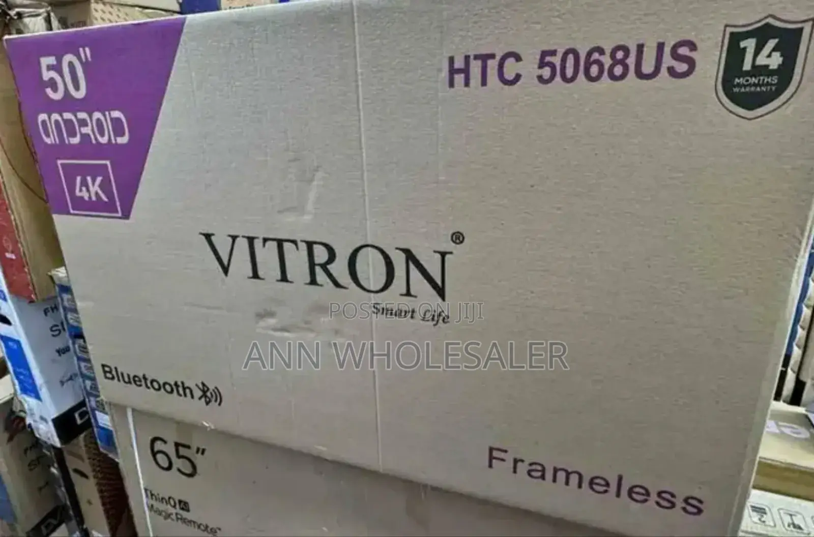 55 Inch Smart Android - Frameless - Bluetooth HTC 5068US