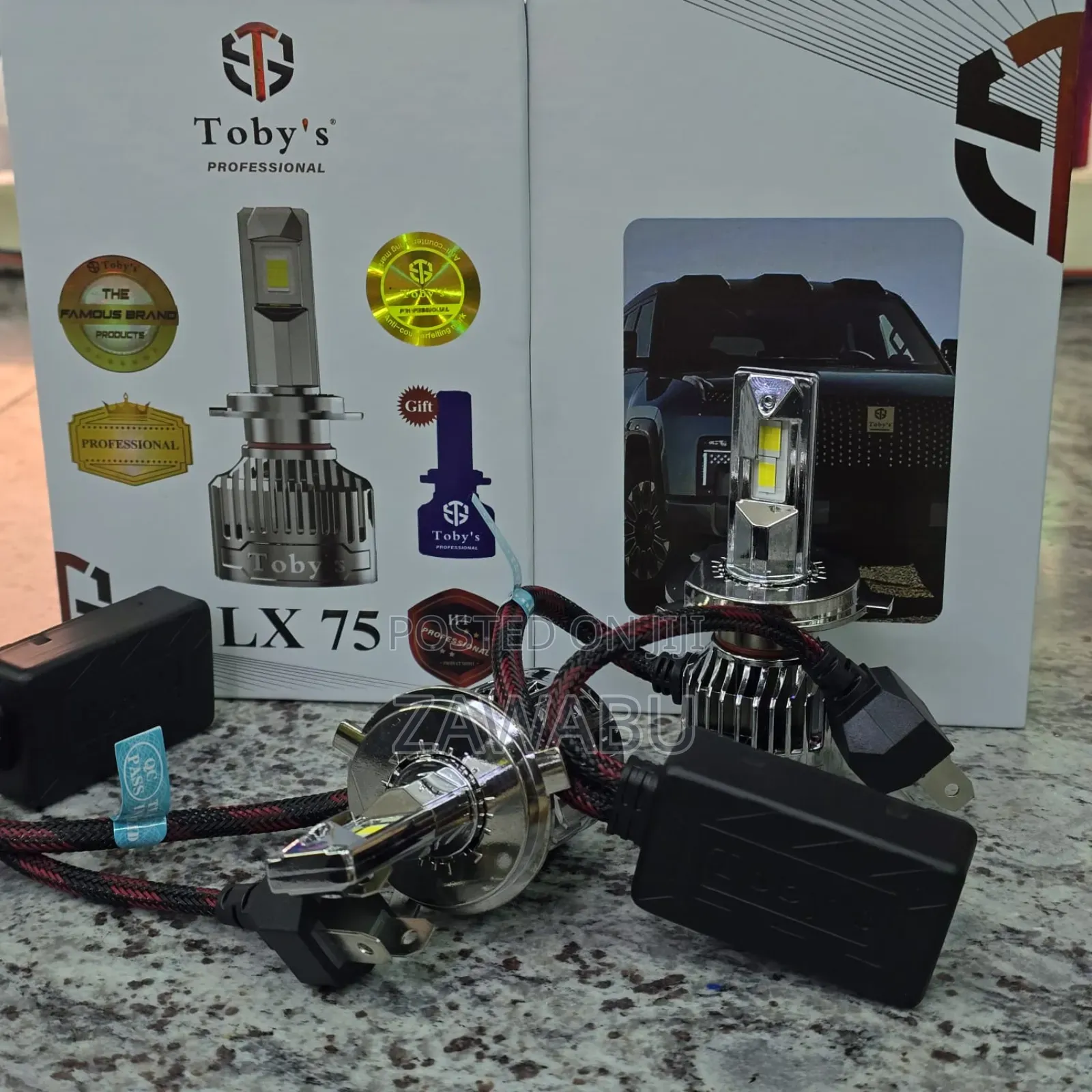 H4 LED Toby's Headlight Bulbs LX 75