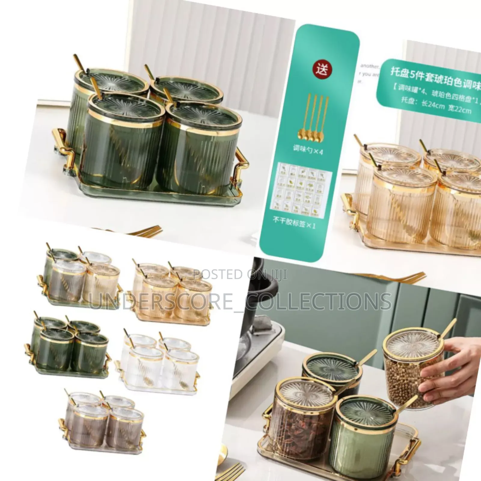 Seasoning Set With Spoons