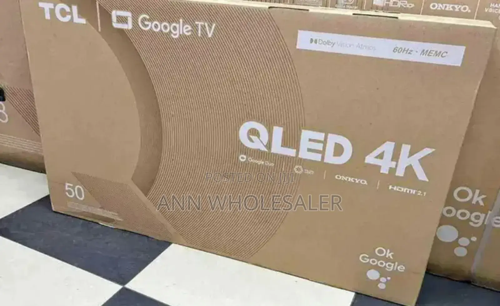 New Arrivals TCL -50 Inch 4 K- HDR TV Goggle Tv