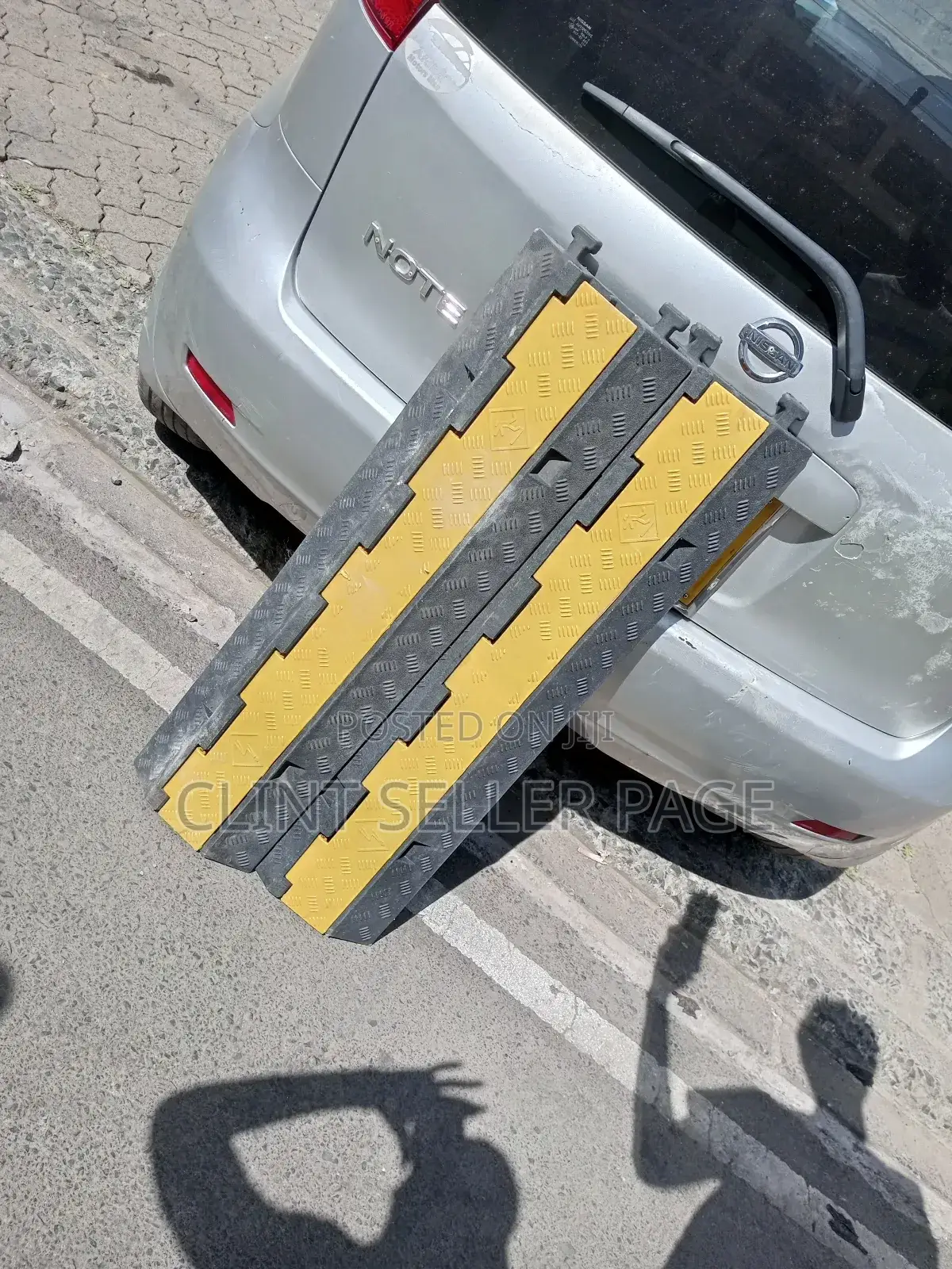 Two Channel Rubber Cable Protector/ Track Guard.