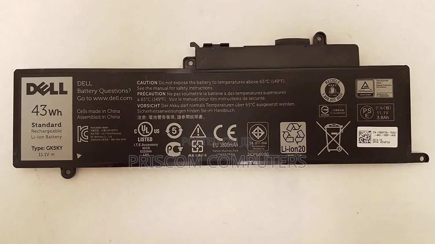 Dell Battery 11 3000 3147 3148 3152 13 7000 7353 7352 Series