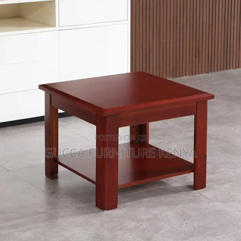 Coffee Tables: Office Conference Room Mahogany Coffee Table
