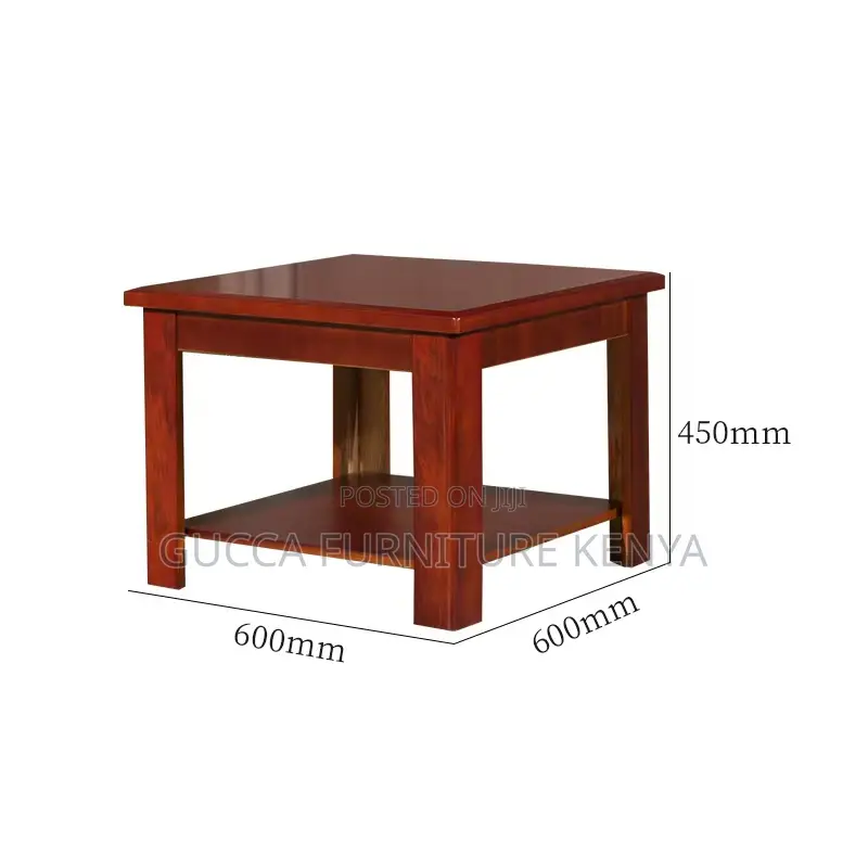 Coffee Tables: Office Conference Room Mahogany Coffee Table