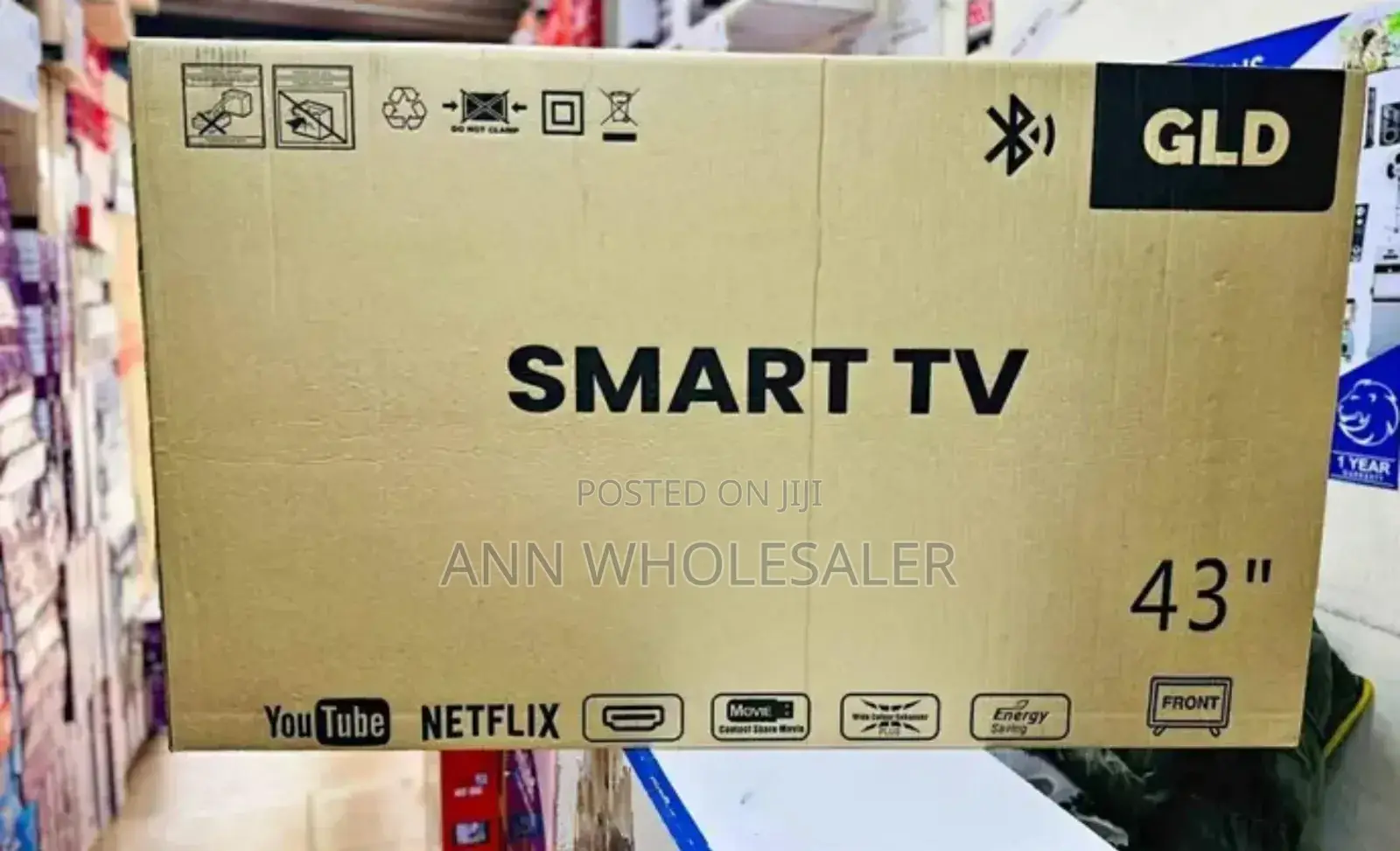 GLD 43 Inch Frameless Smart TV T-6
