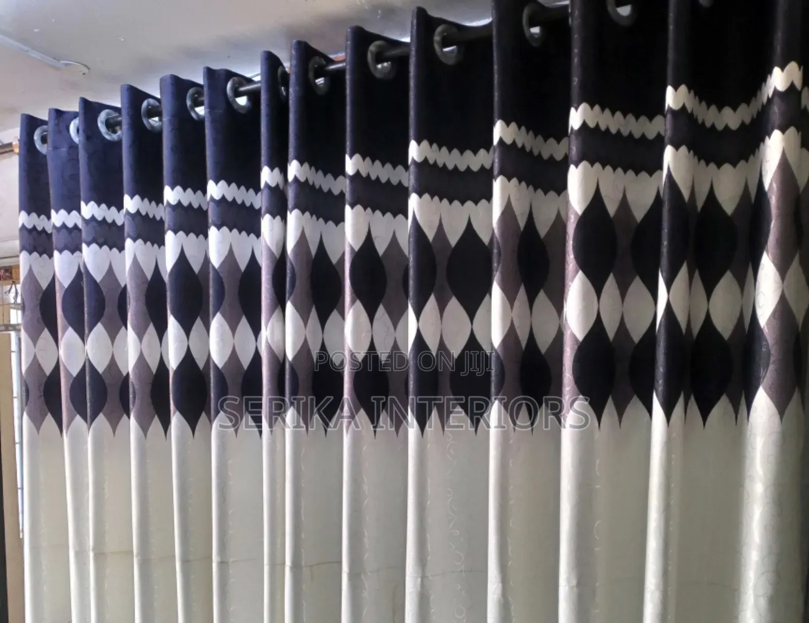 Black and White Curtains House Curtains