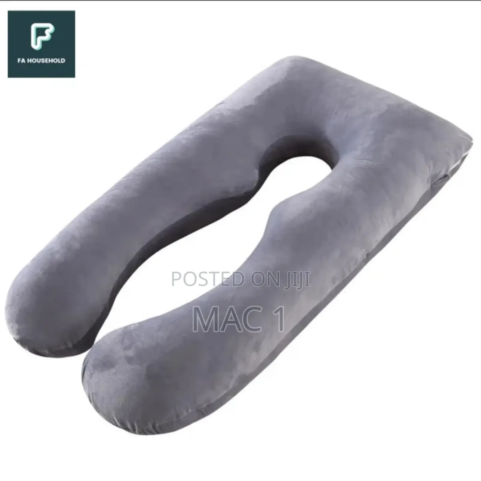 Velvet U Shaped Pregnancy Pillow