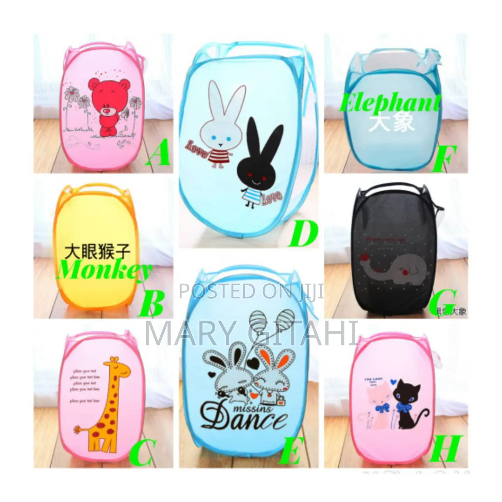Kids Laundry Bags Height 50cms