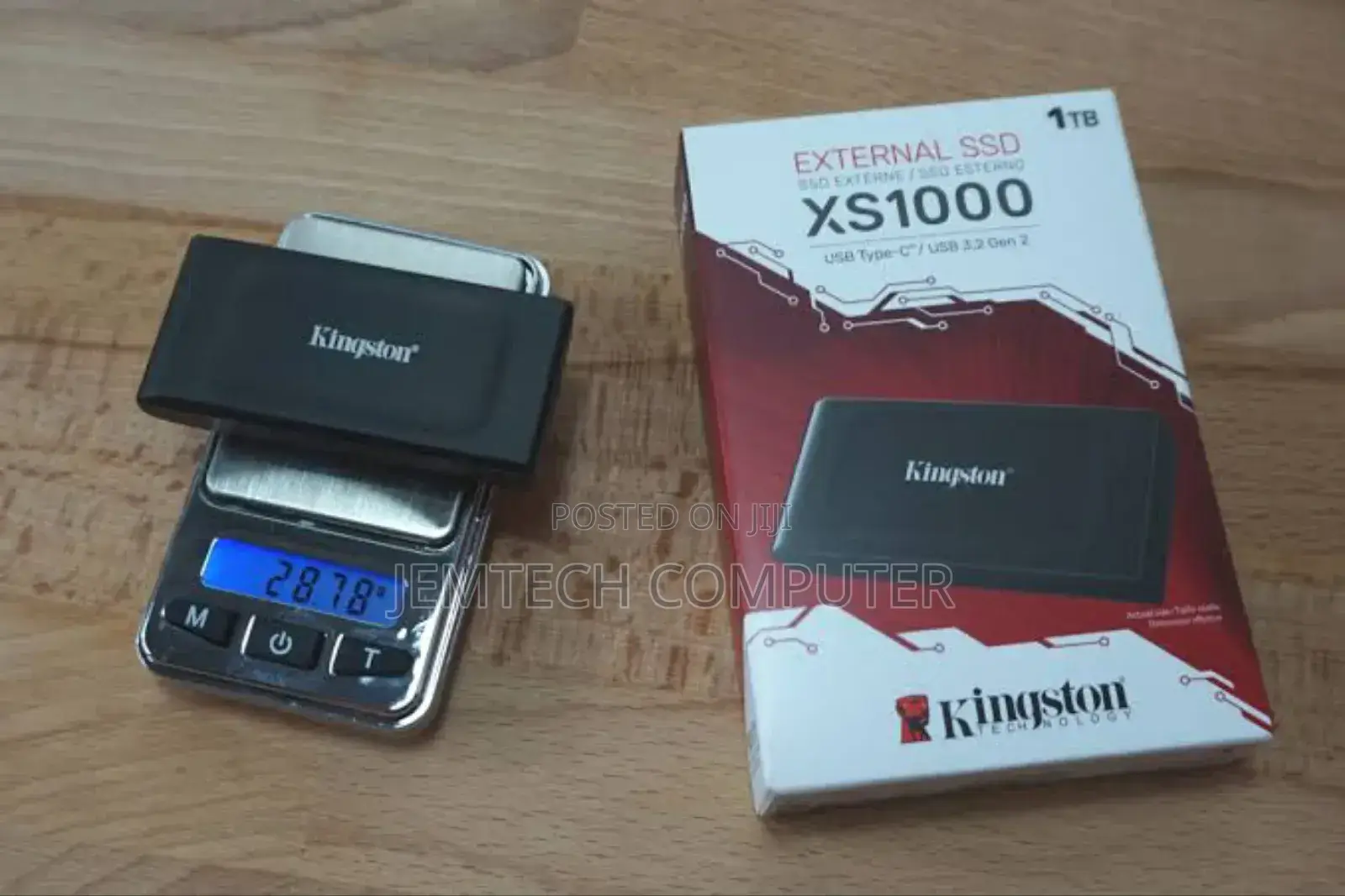 Kingston Xs1000 External SSD 1tb Usb 3.2 Gen 2 (Black)