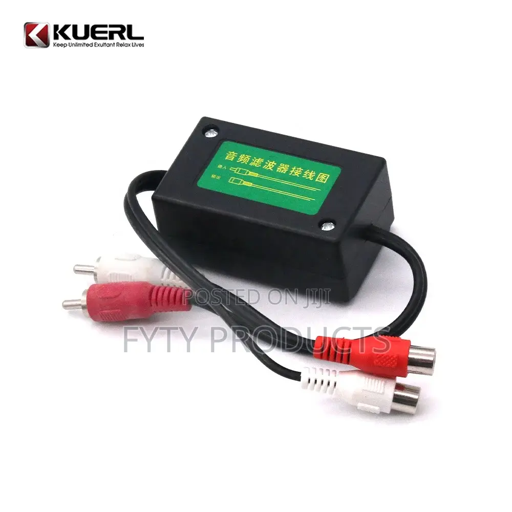 RCA Noise Reducer High Quality Car Audio Frequency Filter