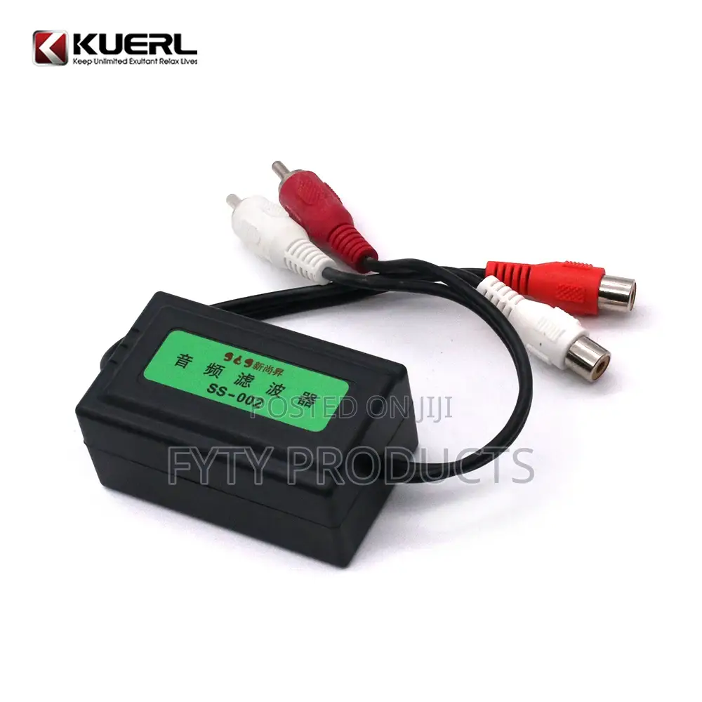 RCA Noise Reducer High Quality Car Audio Frequency Filter