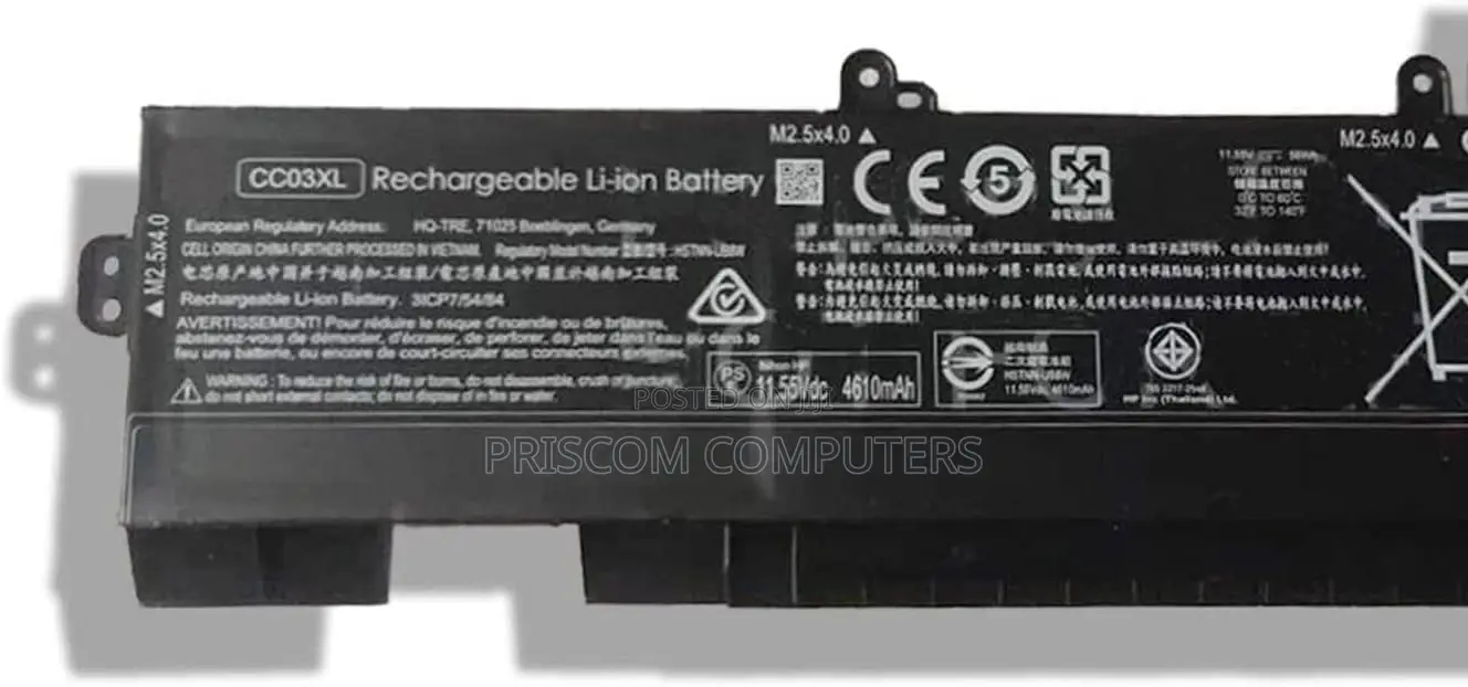 CC03XL Laptop Battery for HP Z Book Firefly 15 G7 G8
