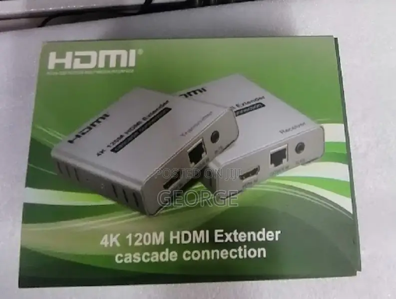 1080P 120M HDMI USB KVM Extender Over Cat5e/6 Rj45 New