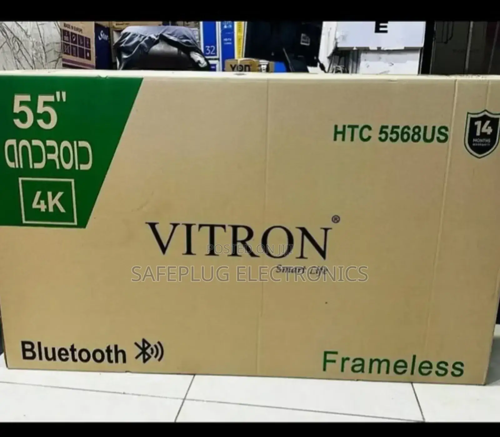 55" Inch Vitron Smart Android Powered Tv - Vitron Tv