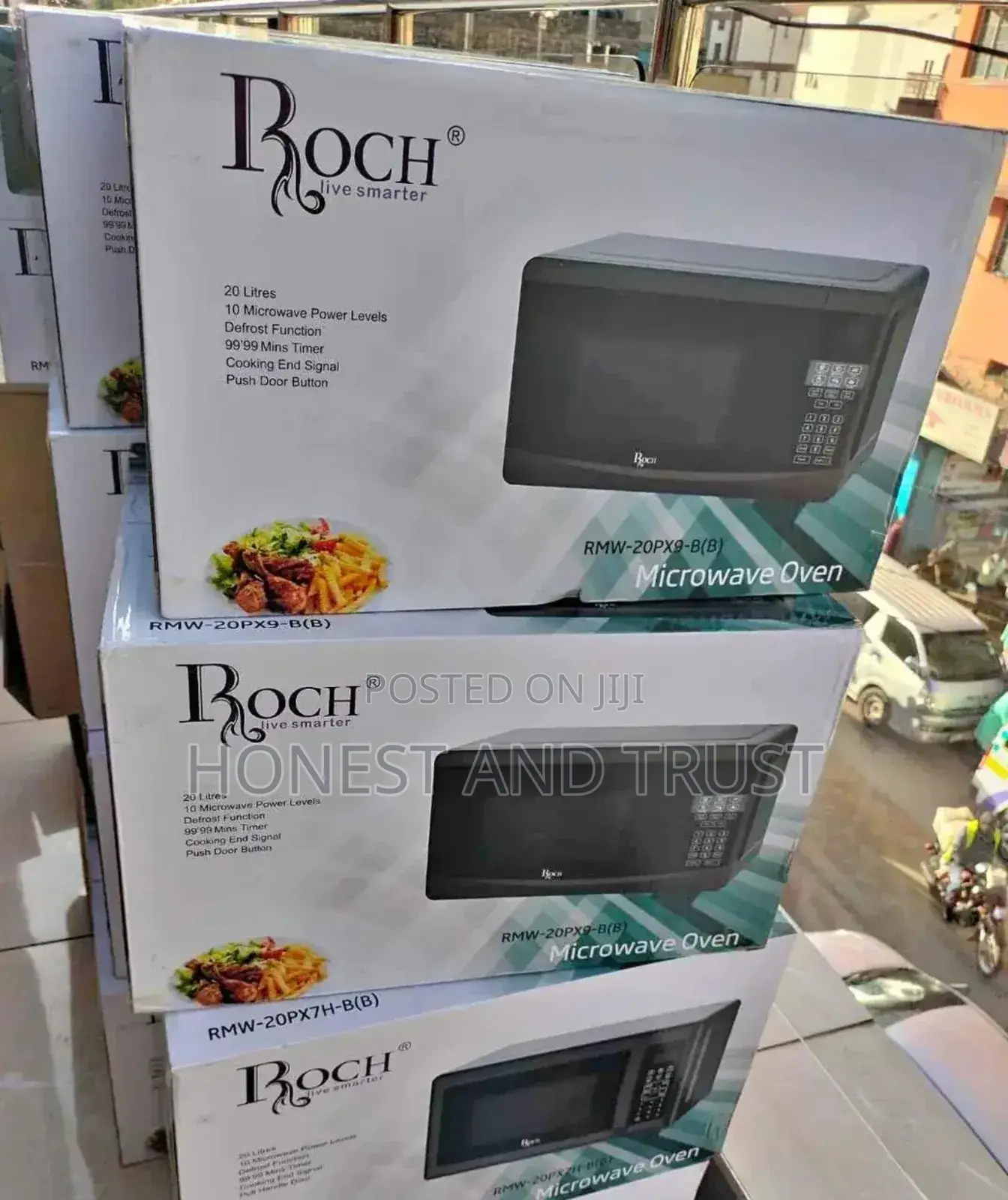 Roch Microwave Oven 700w, 20l - RMW-20px7p-B