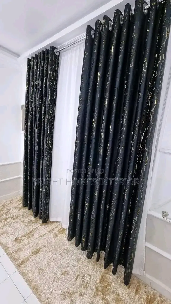 Black Velvet Curtains
