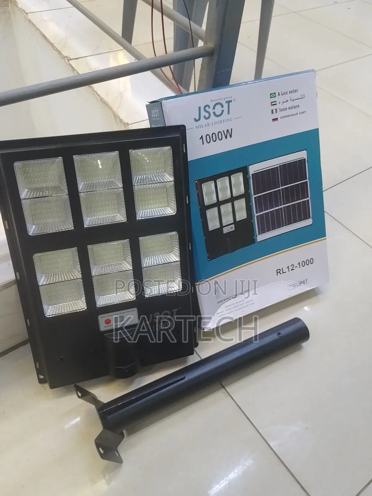 JSOT RL12 Solar Street Lamp 1000 Watts