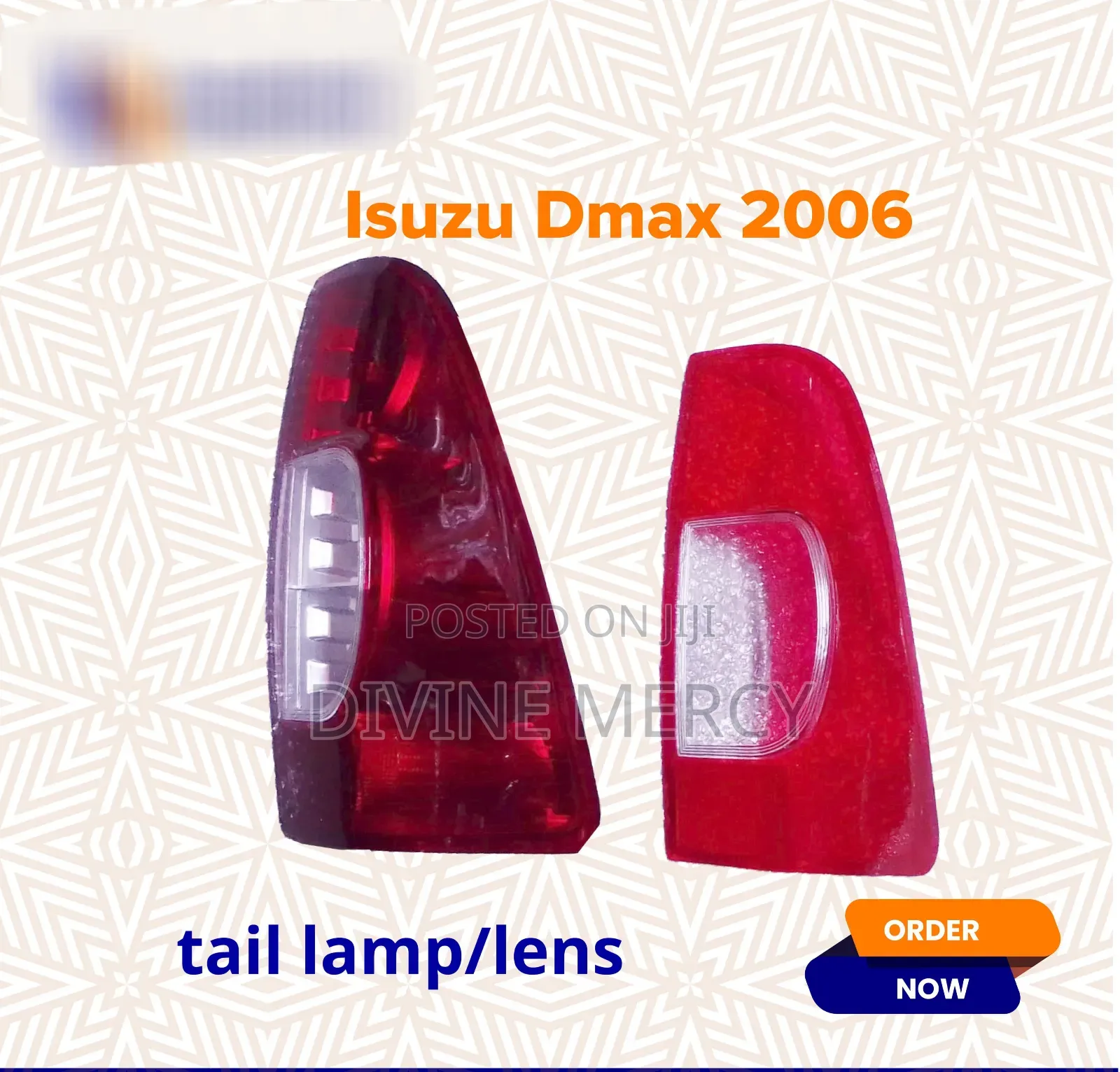 Isuzu DMAX Tail Lamp /Lens