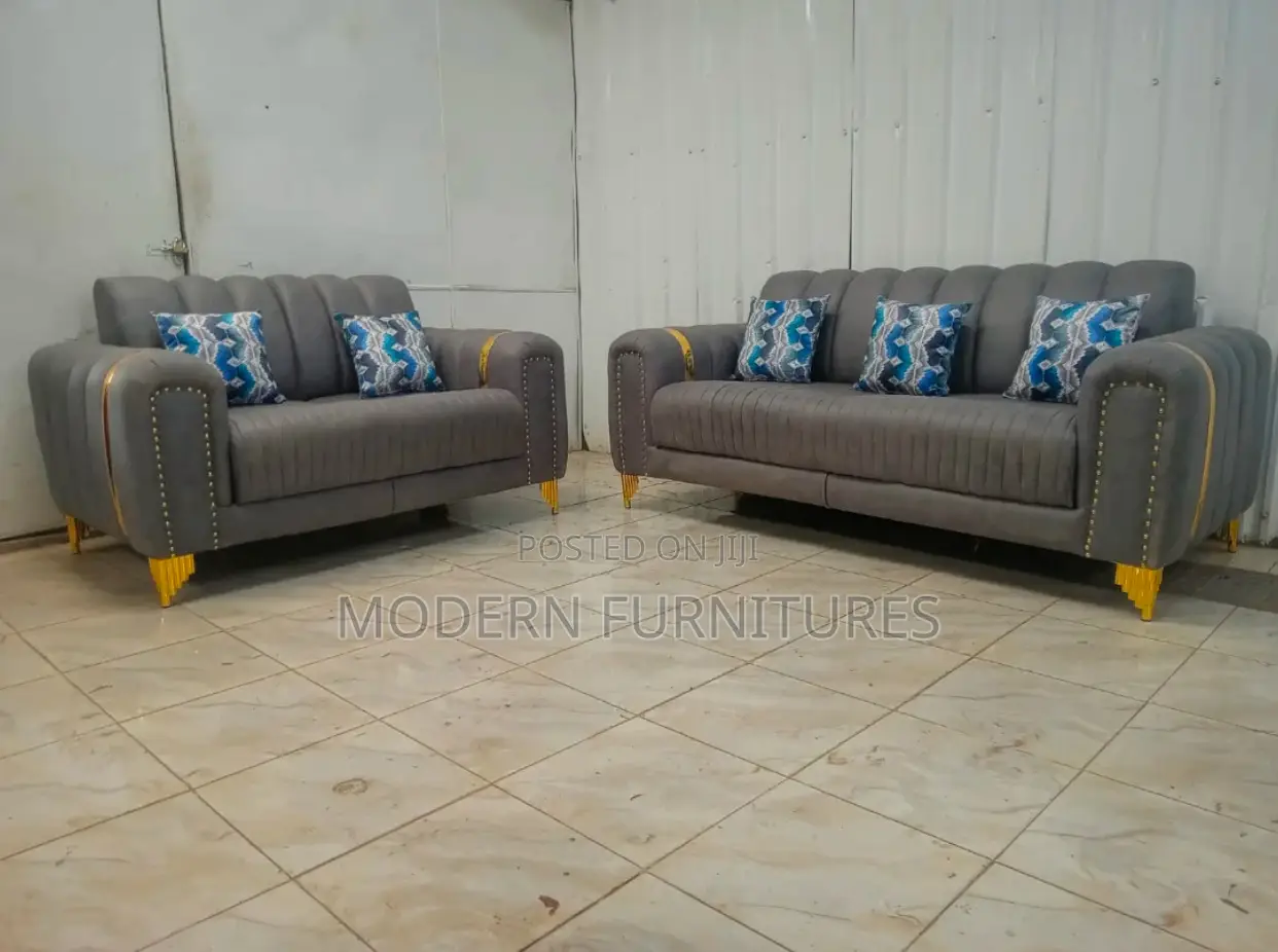 Plush Touch 5 Seater Living Room Sofa