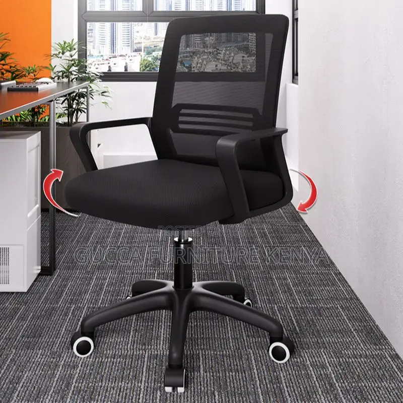 Office Chairs: Simple Ergonomic Captain Mesh Task Chair