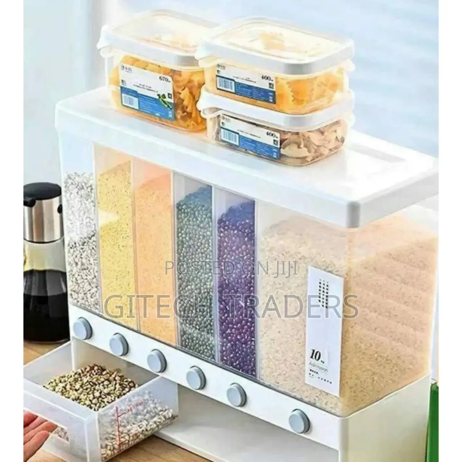 6 Compartment Cereals Dispenser
