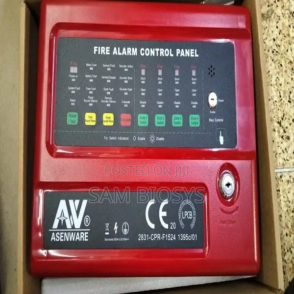 4 Zone Fire Pane Answare