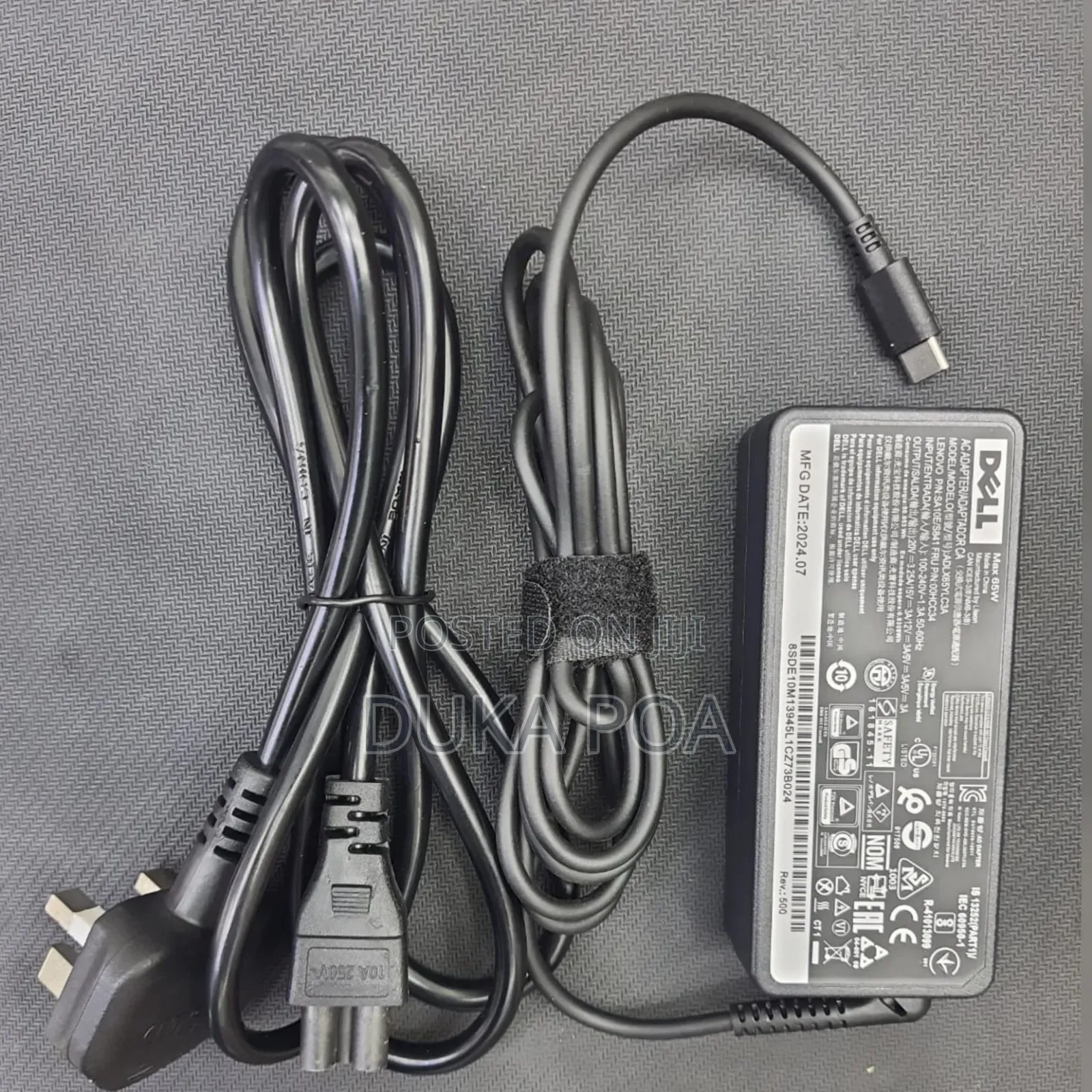 Laptop Type C Charger 65w Dell ,Lenovo Type C Laptop Charger