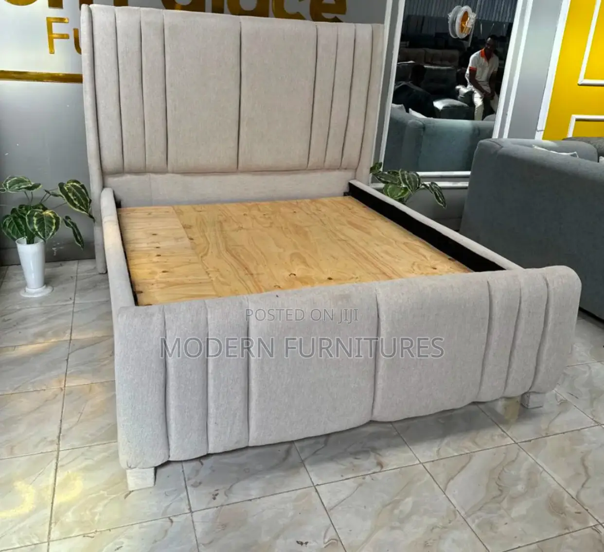 Elegant 5by6 Bed Frame With Sturdy Construction