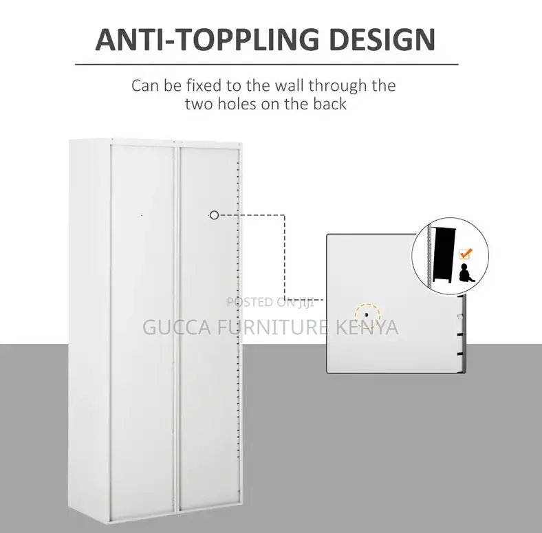 Office Cabinets:2-Steel Door Bookcase Storage Officecabinet