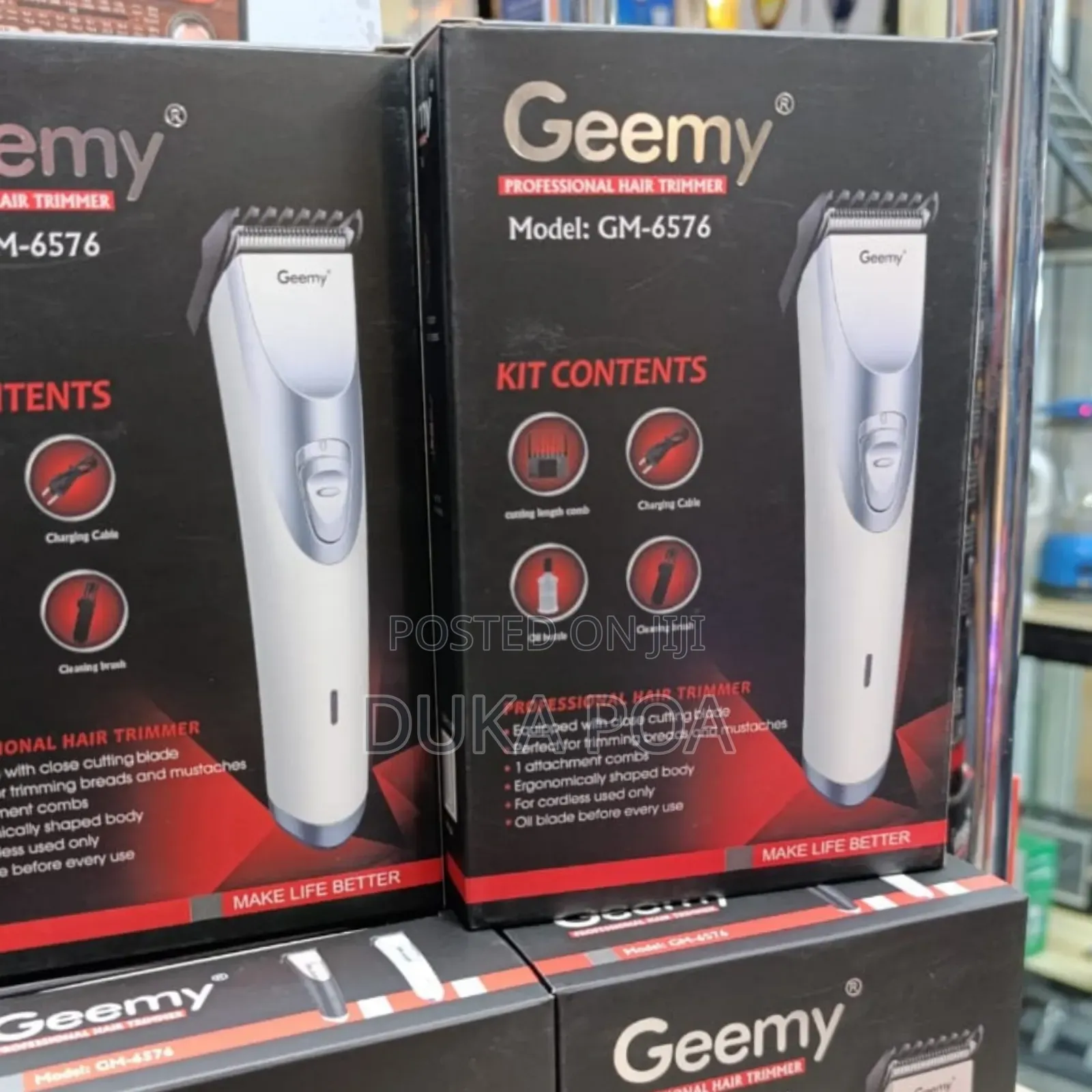 Shaver Geemy Rechargeble Shaver GM6576