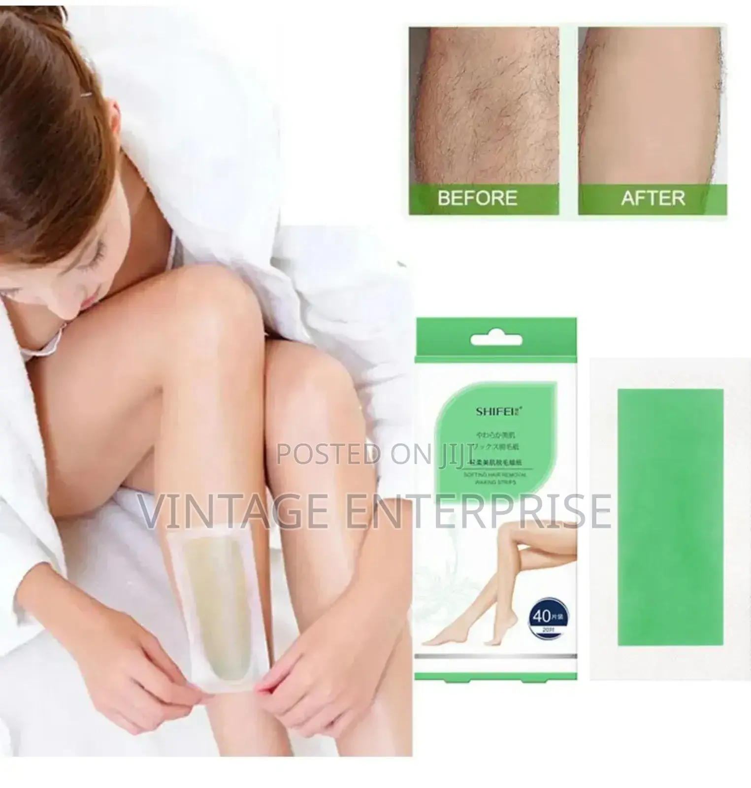 Double Sided Wax Strips
