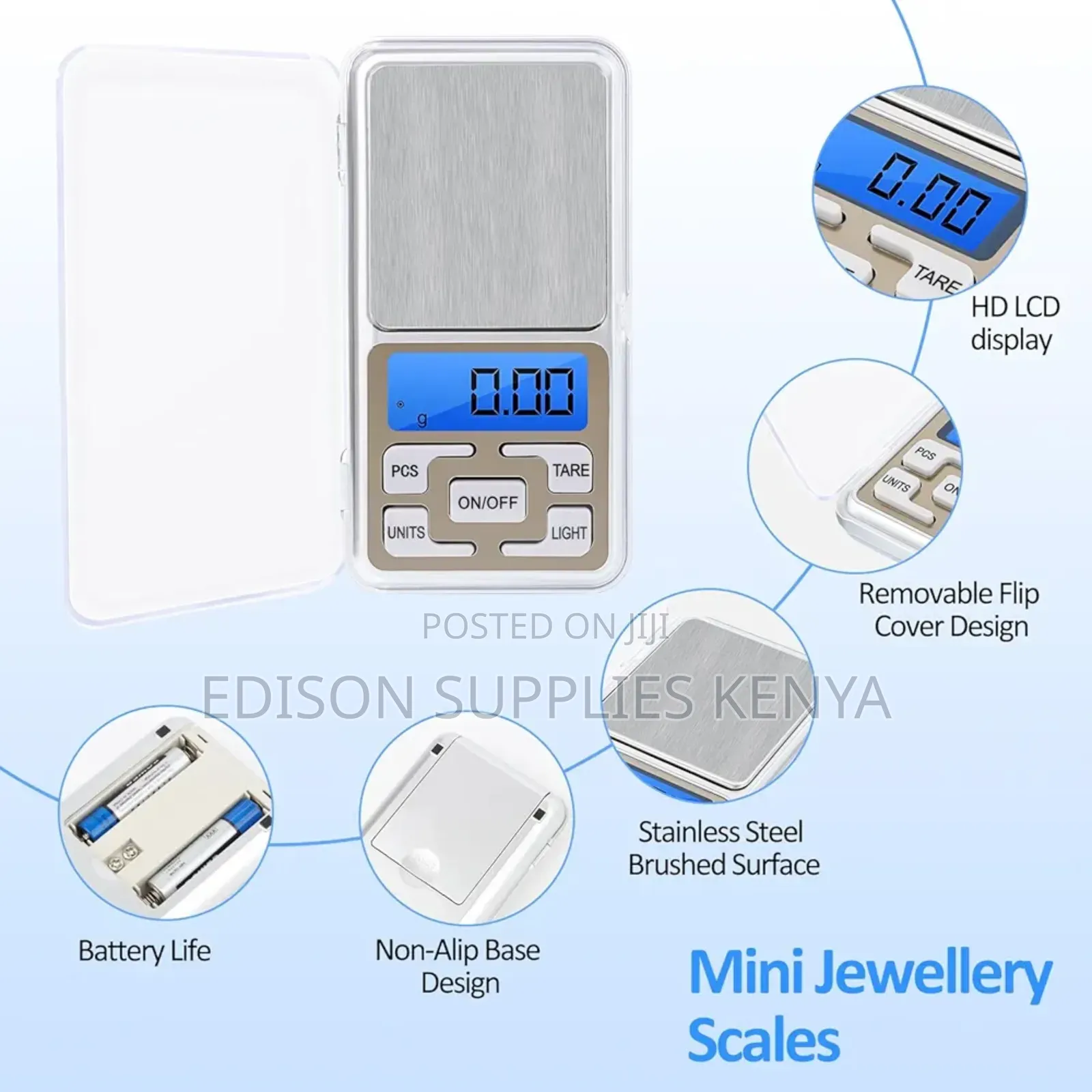 Digital Professional Pocket Scale Ring Jewellery Gram Scales