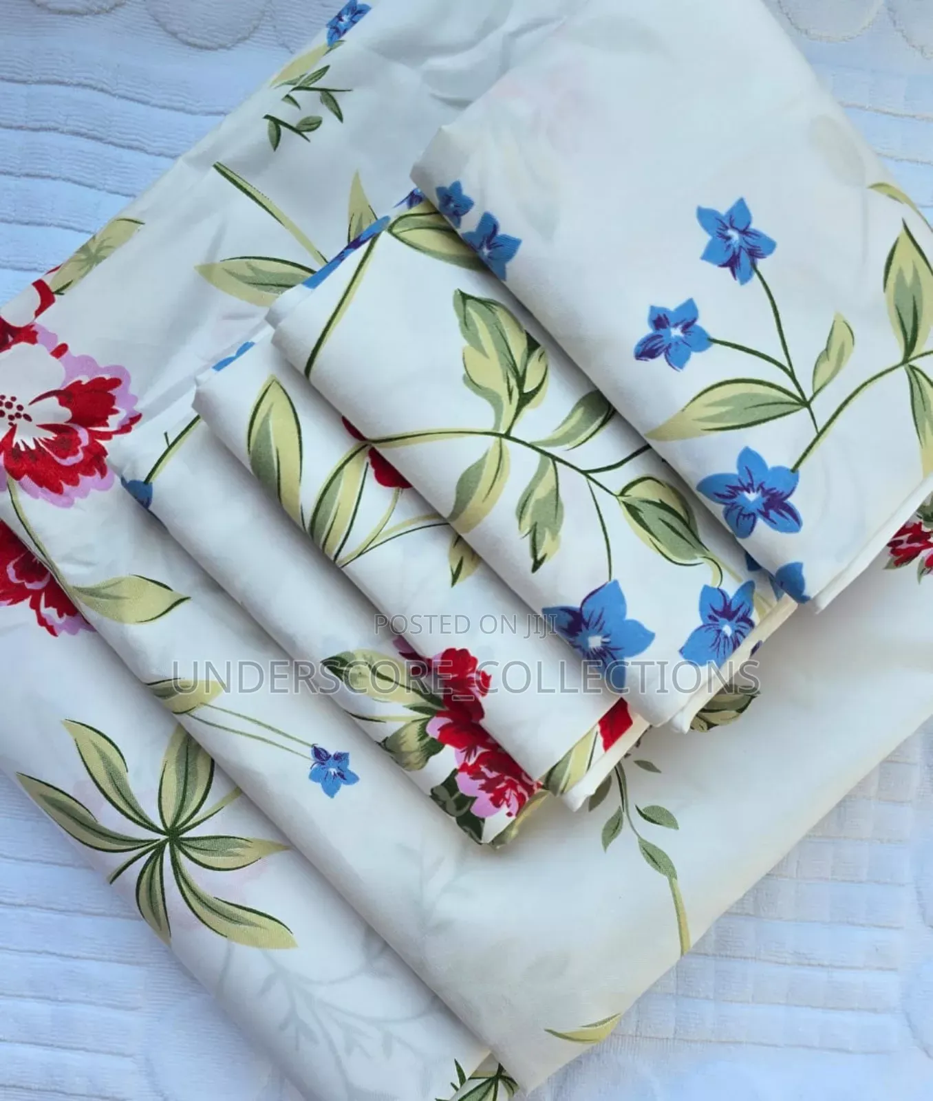 New in 6pc Cotton Bedsheets*