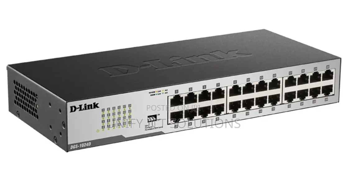 D-link 24-port Rackmountable Gigabit Switch DGS-1024D