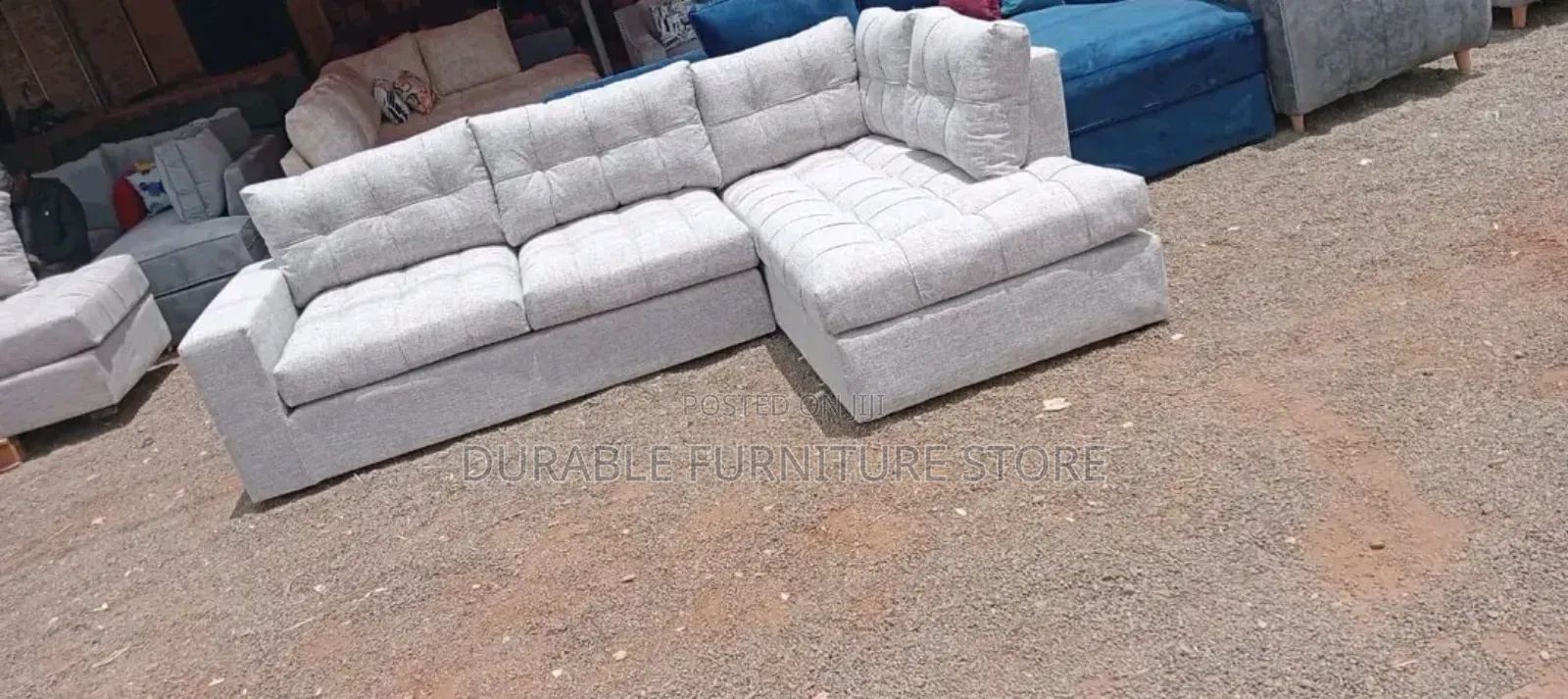 Coner Seat Sofa Off White